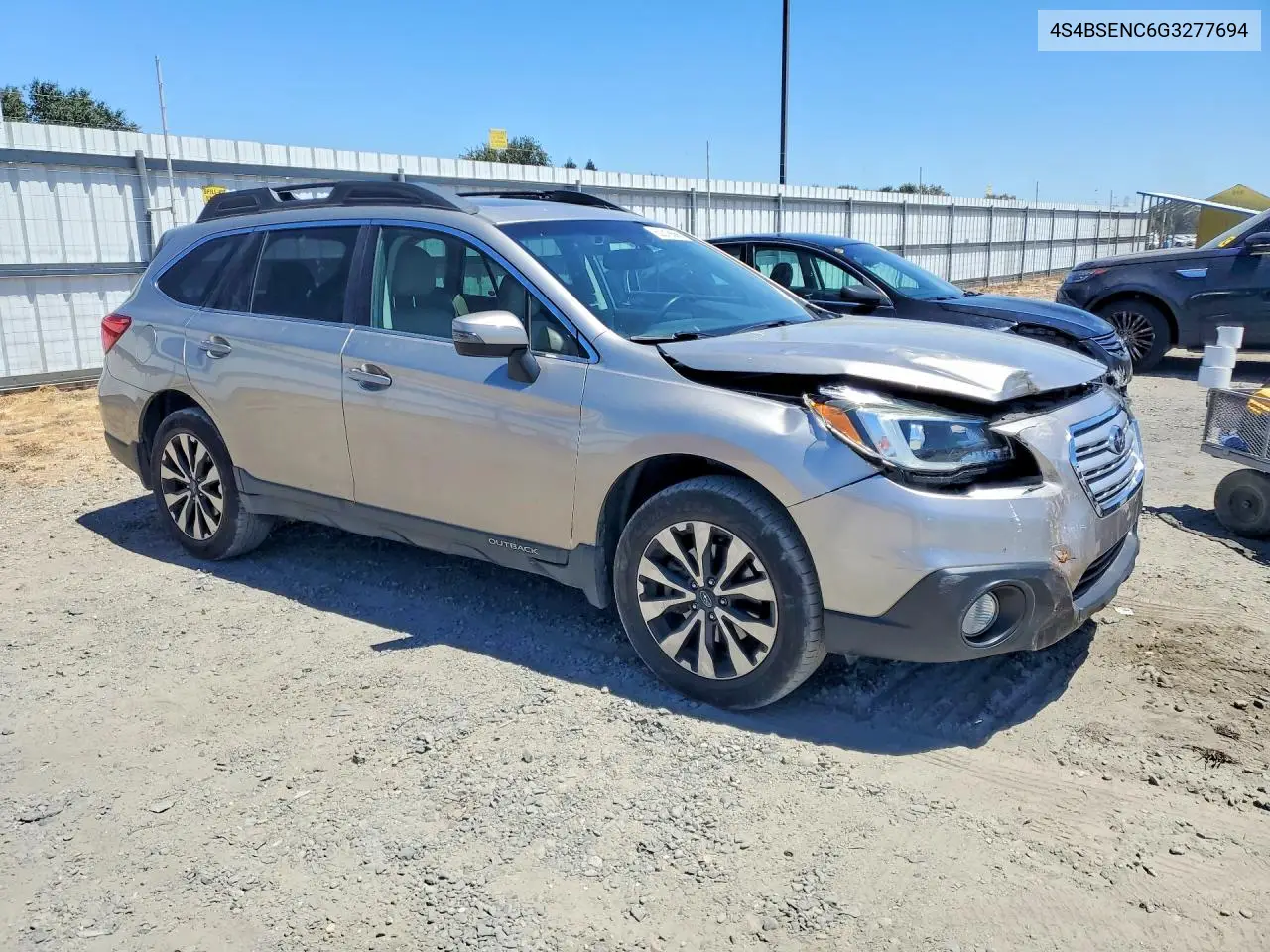 2016 Subaru Outback 3.6R Limited VIN: 4S4BSENC6G3277694 Lot: 62318566
