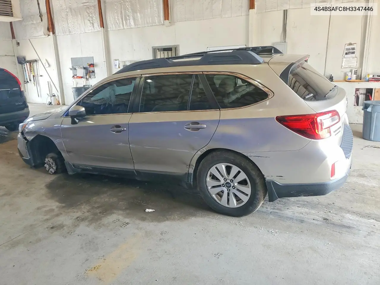 2017 Subaru Outback 2.5I Premium VIN: 4S4BSAFC8H3347446 Lot: 55408826