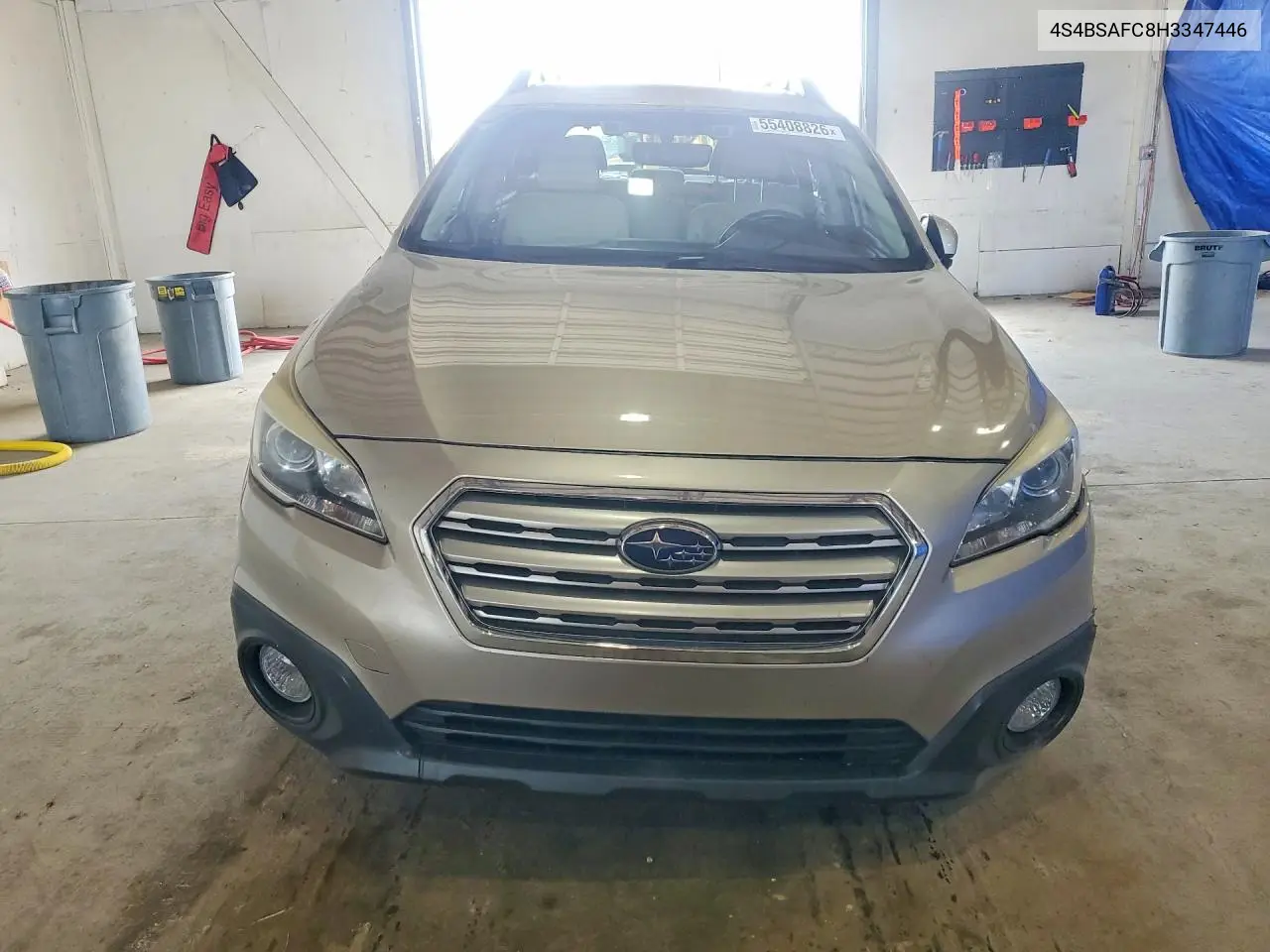 2017 Subaru Outback 2.5I Premium VIN: 4S4BSAFC8H3347446 Lot: 55408826