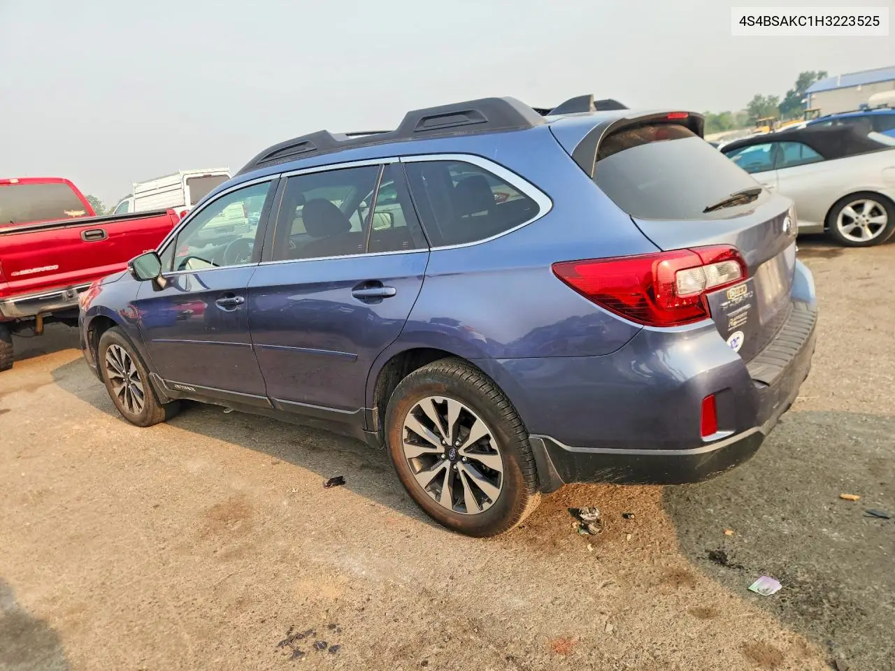 2017 Subaru Outback 2.5I Limited VIN: 4S4BSAKC1H3223525 Lot: 59826736