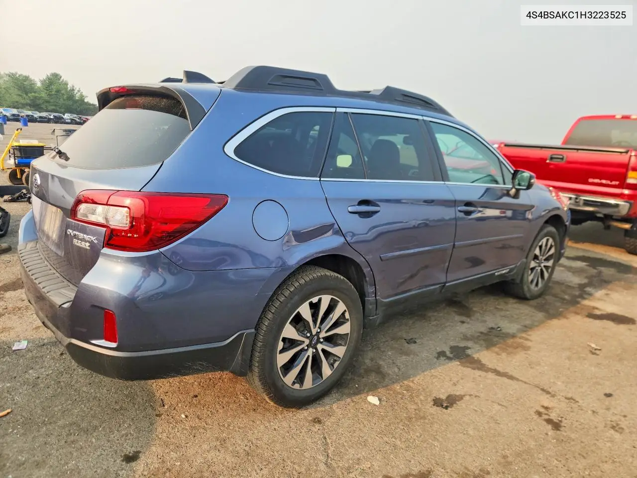 2017 Subaru Outback 2.5I Limited VIN: 4S4BSAKC1H3223525 Lot: 59826736