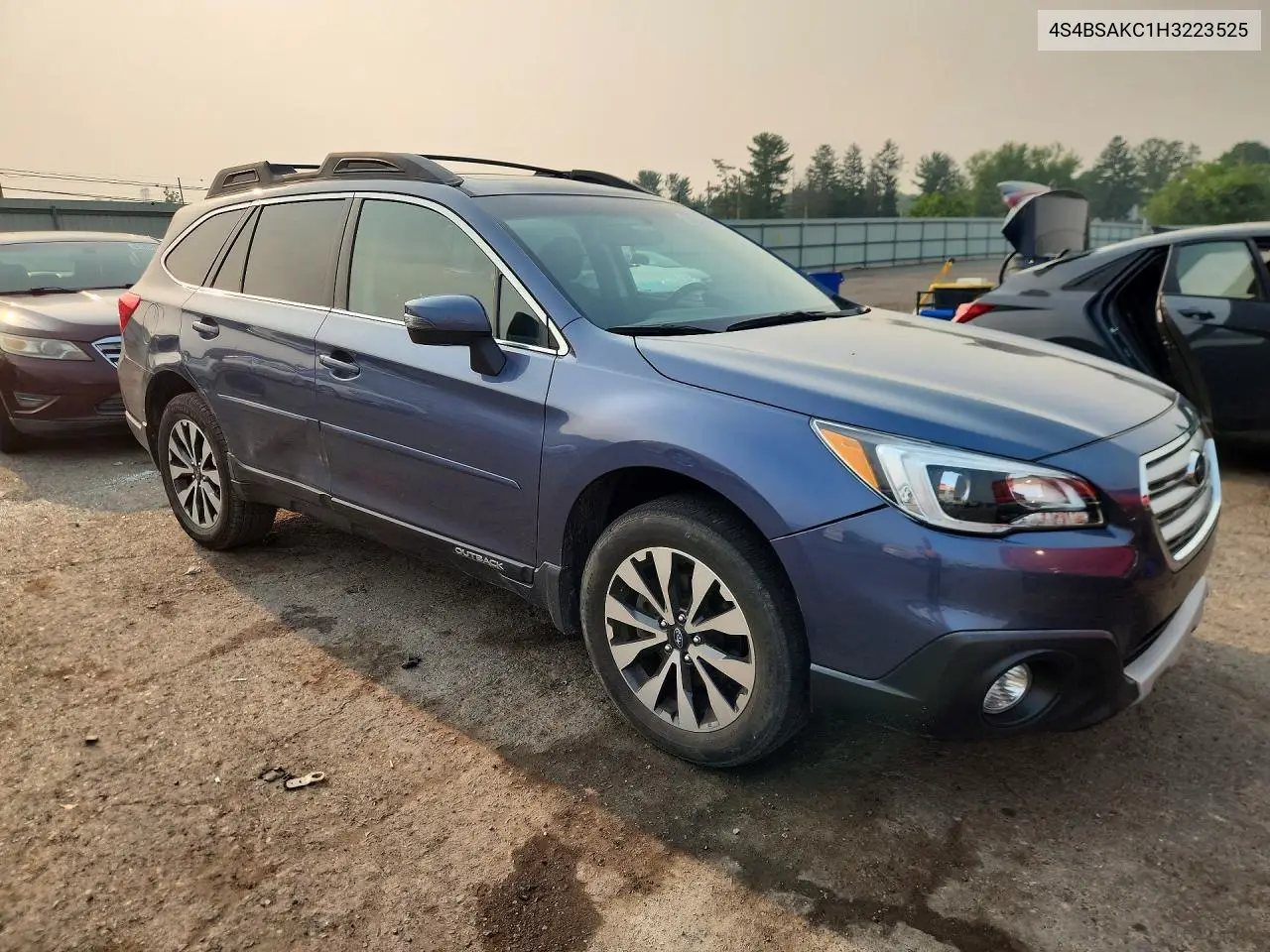 2017 Subaru Outback 2.5I Limited VIN: 4S4BSAKC1H3223525 Lot: 59826736