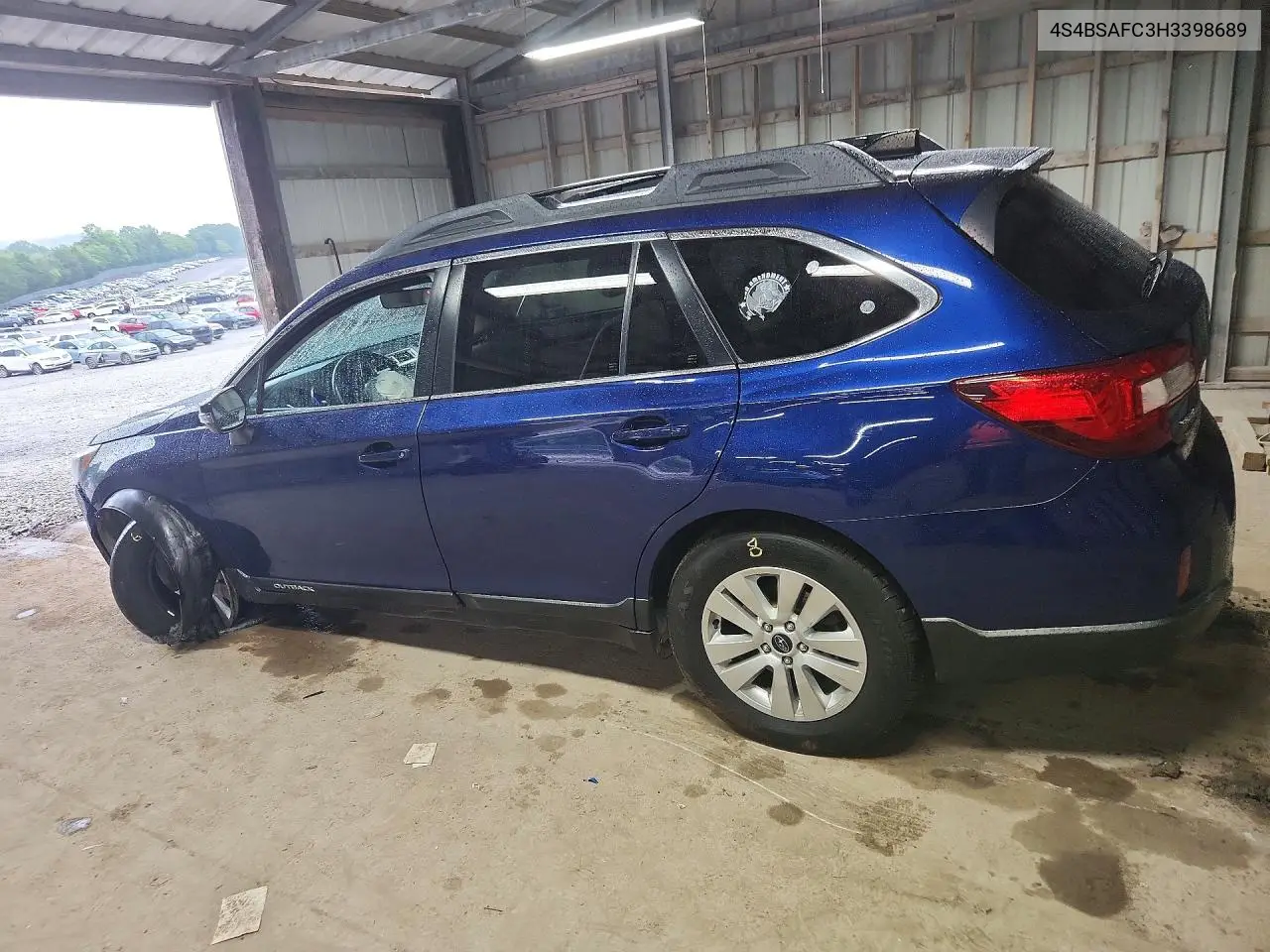 2017 Subaru Outback 2.5I Premium VIN: 4S4BSAFC3H3398689 Lot: 60148656