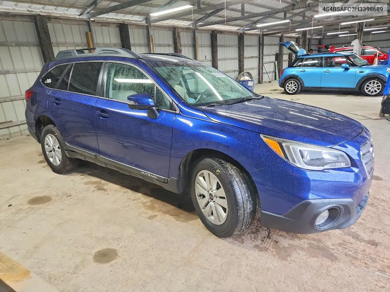2017 Subaru Outback 2.5I Premium VIN: 4S4BSAFC3H3398689 Lot: 60148656