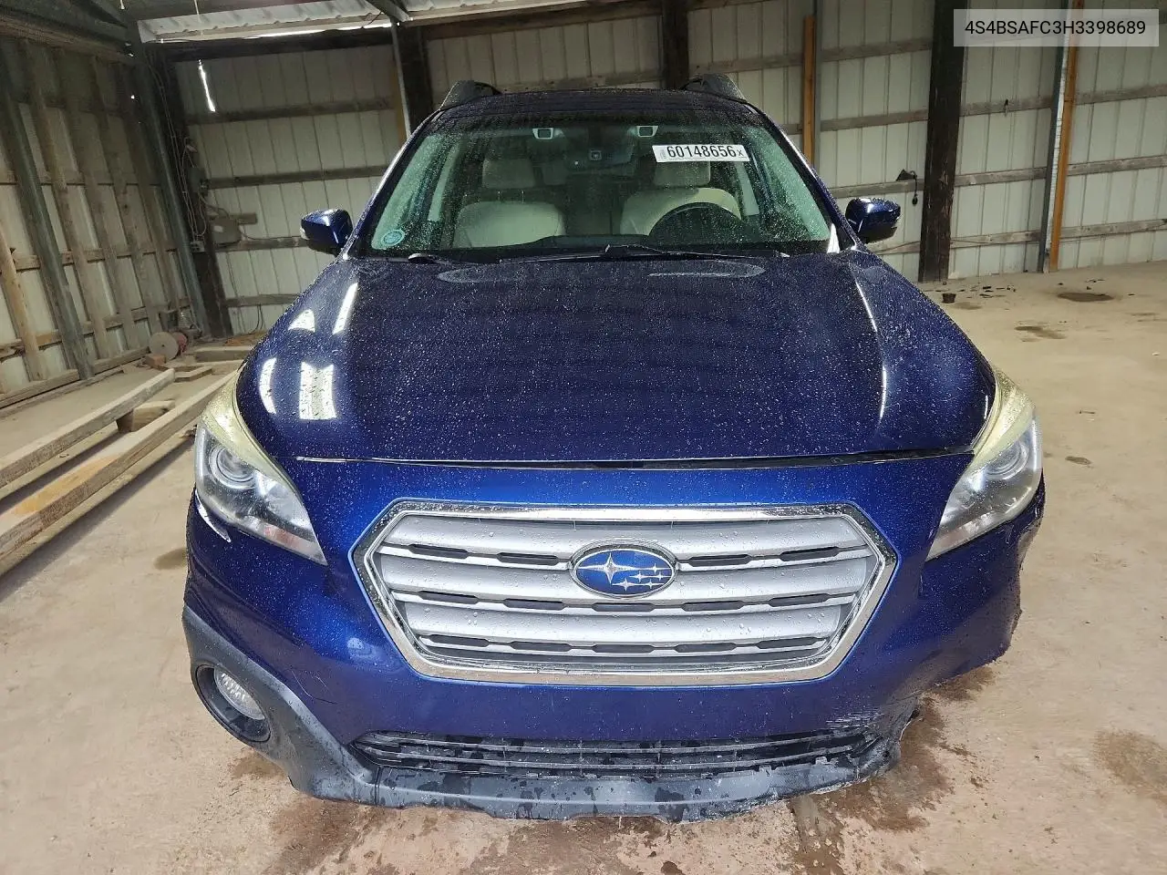 2017 Subaru Outback 2.5I Premium VIN: 4S4BSAFC3H3398689 Lot: 60148656