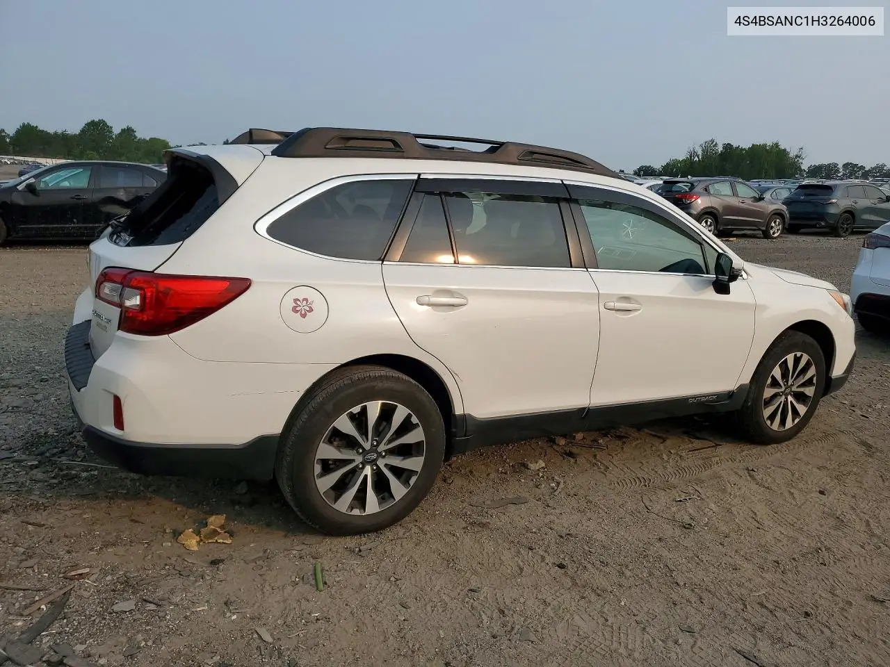 2017 Subaru Outback 2.5I Limited VIN: 4S4BSANC1H3264006 Lot: 61208726