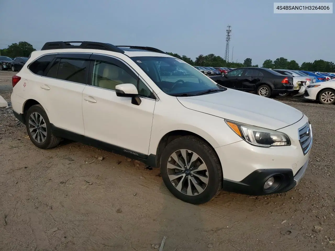 2017 Subaru Outback 2.5I Limited VIN: 4S4BSANC1H3264006 Lot: 61208726