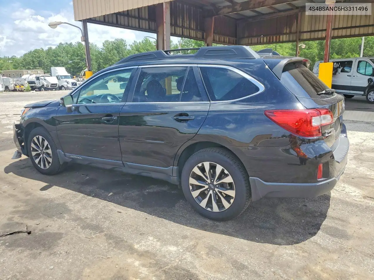 2017 Subaru Outback 2.5I Limited VIN: 4S4BSANC6H3311496 Lot: 61336636
