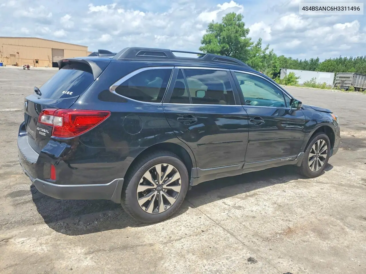 2017 Subaru Outback 2.5I Limited VIN: 4S4BSANC6H3311496 Lot: 61336636