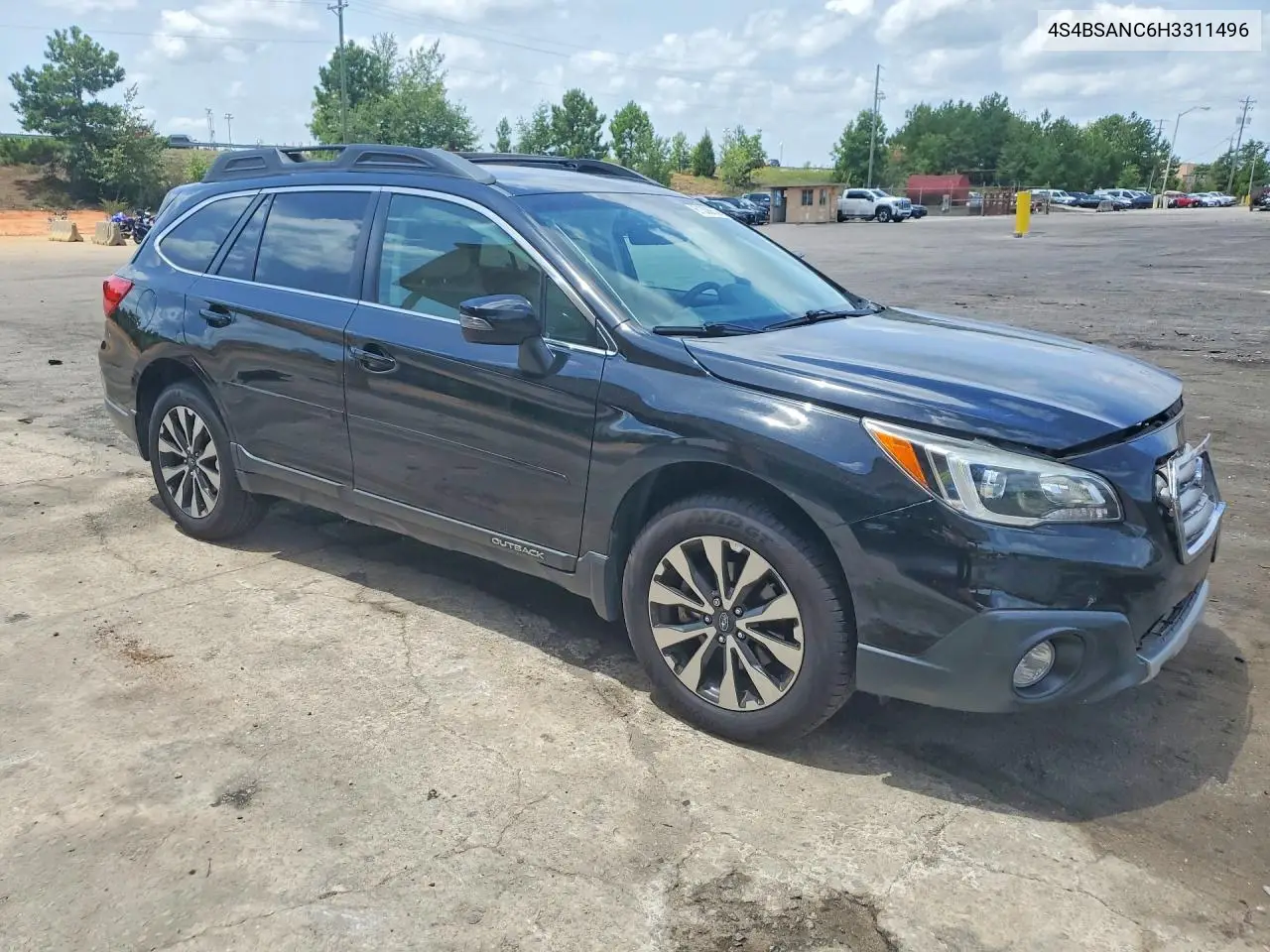 2017 Subaru Outback 2.5I Limited VIN: 4S4BSANC6H3311496 Lot: 61336636