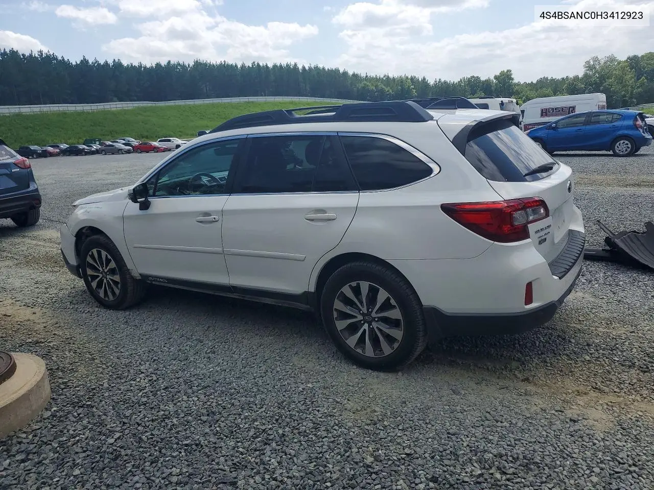 2017 Subaru Outback 2.5I Limited VIN: 4S4BSANC0H3412923 Lot: 61575136