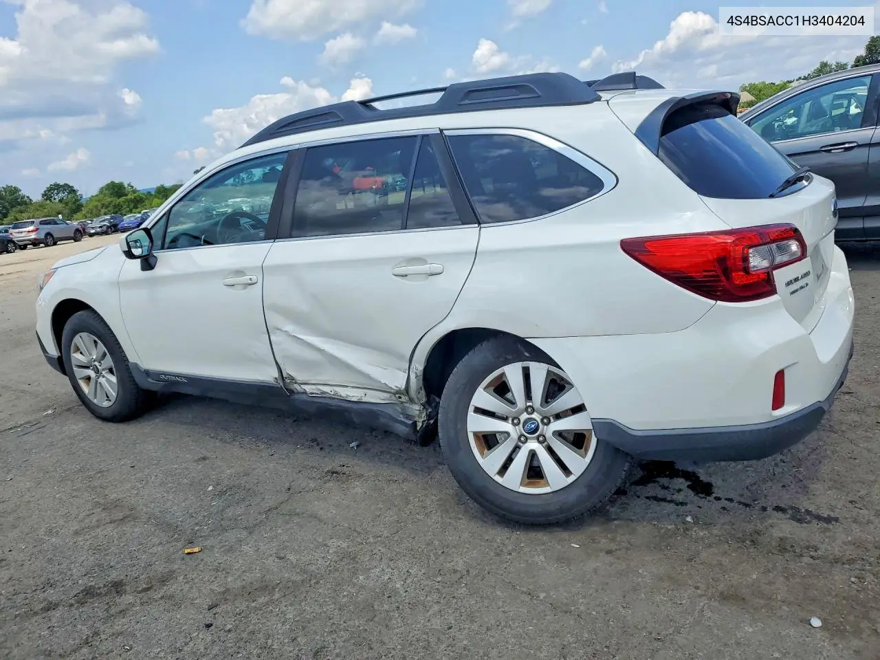 2017 Subaru Outback 2.5I Premium VIN: 4S4BSACC1H3404204 Lot: 61637226