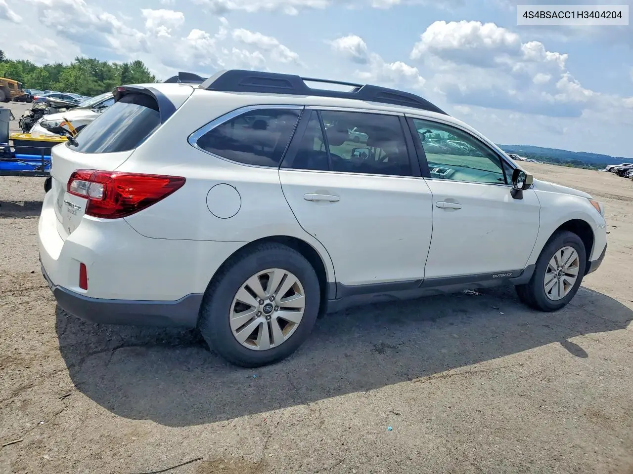 2017 Subaru Outback 2.5I Premium VIN: 4S4BSACC1H3404204 Lot: 61637226