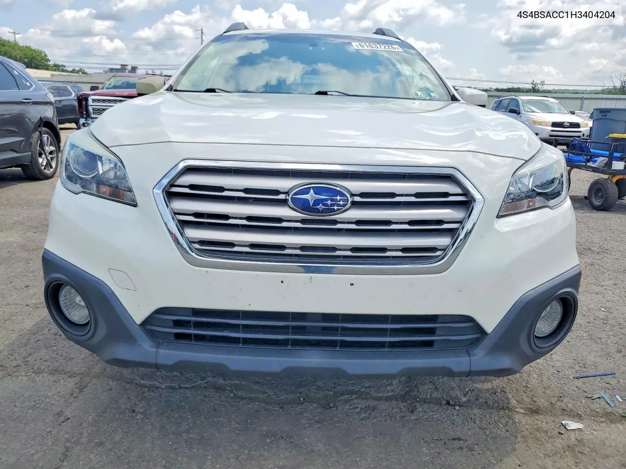 2017 Subaru Outback 2.5I Premium VIN: 4S4BSACC1H3404204 Lot: 61637226