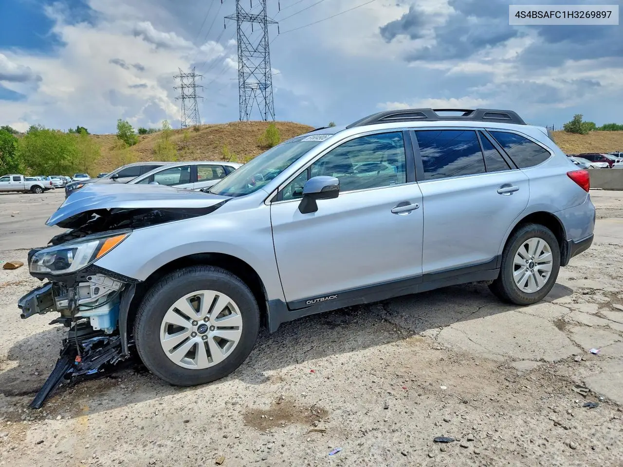 2017 Subaru Outback 2.5I Premium VIN: 4S4BSAFC1H3269897 Lot: 61804906