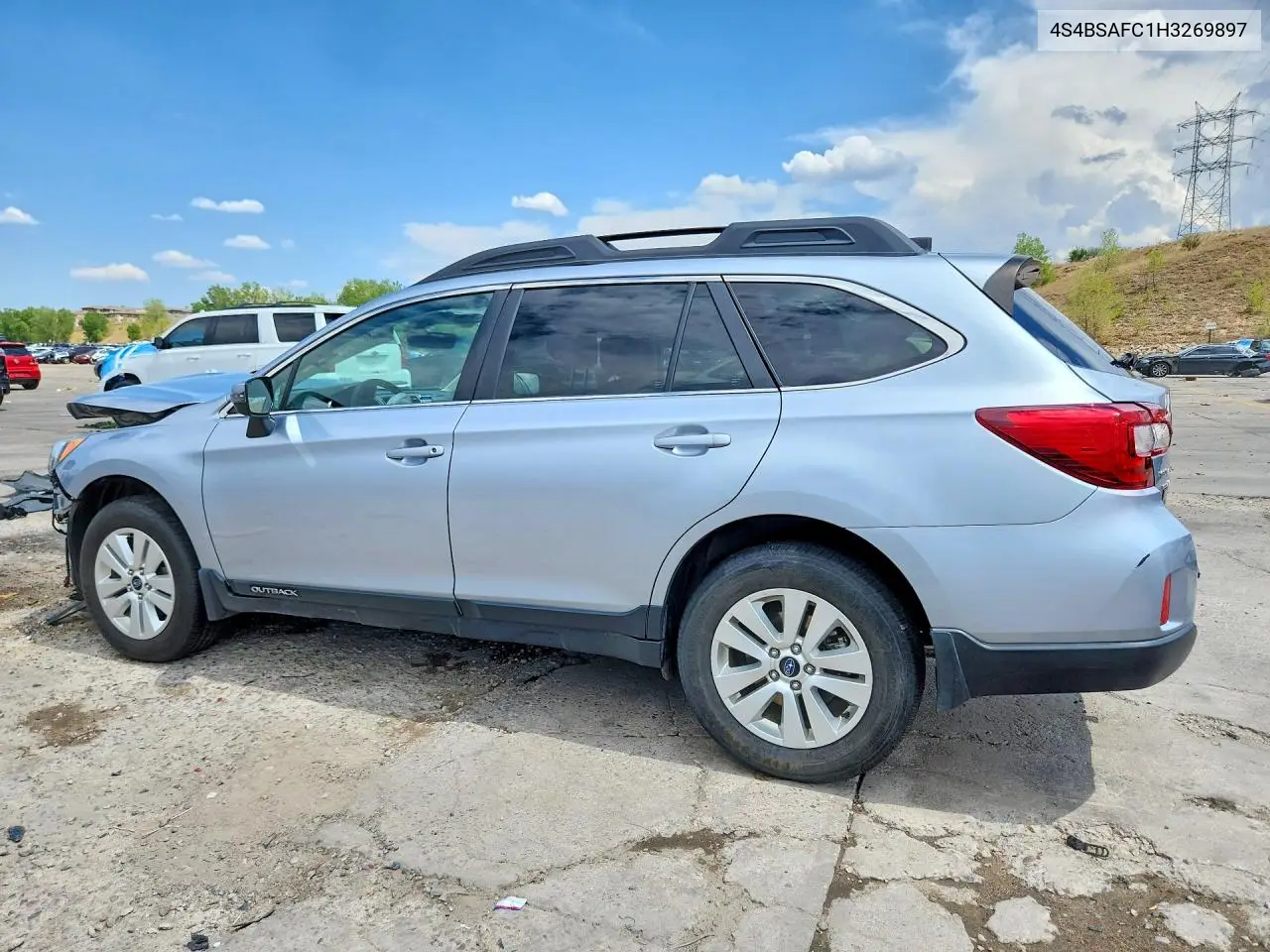 2017 Subaru Outback 2.5I Premium VIN: 4S4BSAFC1H3269897 Lot: 61804906