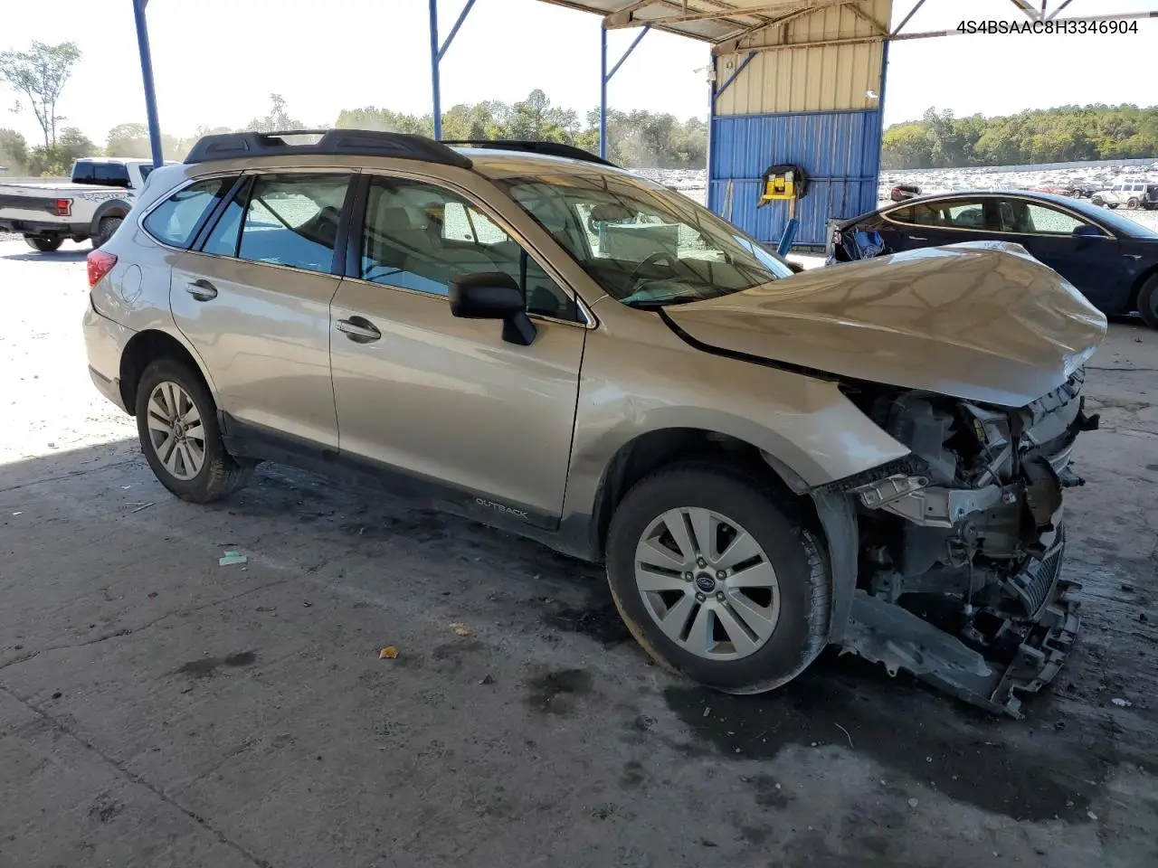 4S4BSAAC8H3346904 2017 Subaru Outback 2.5I
