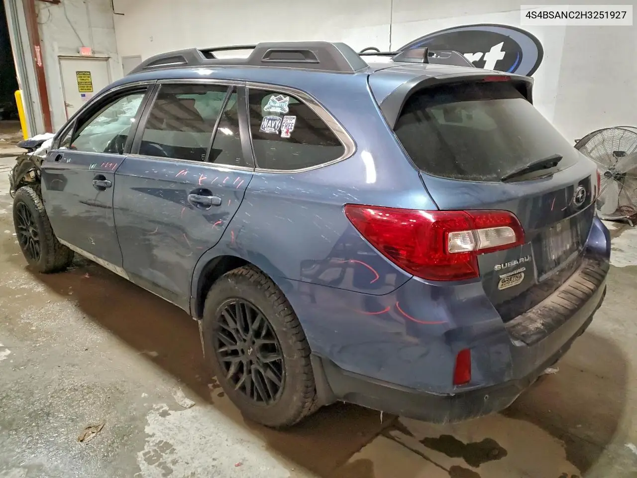4S4BSANC2H3251927 2017 Subaru Outback 2.5I Limited