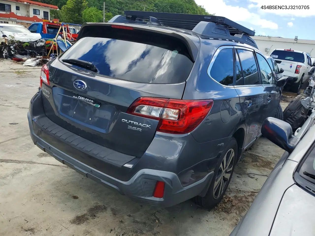 2018 Subaru Outback 3.6R Limited VIN: 4S4BSENC3J3210705 Lot: 56032016