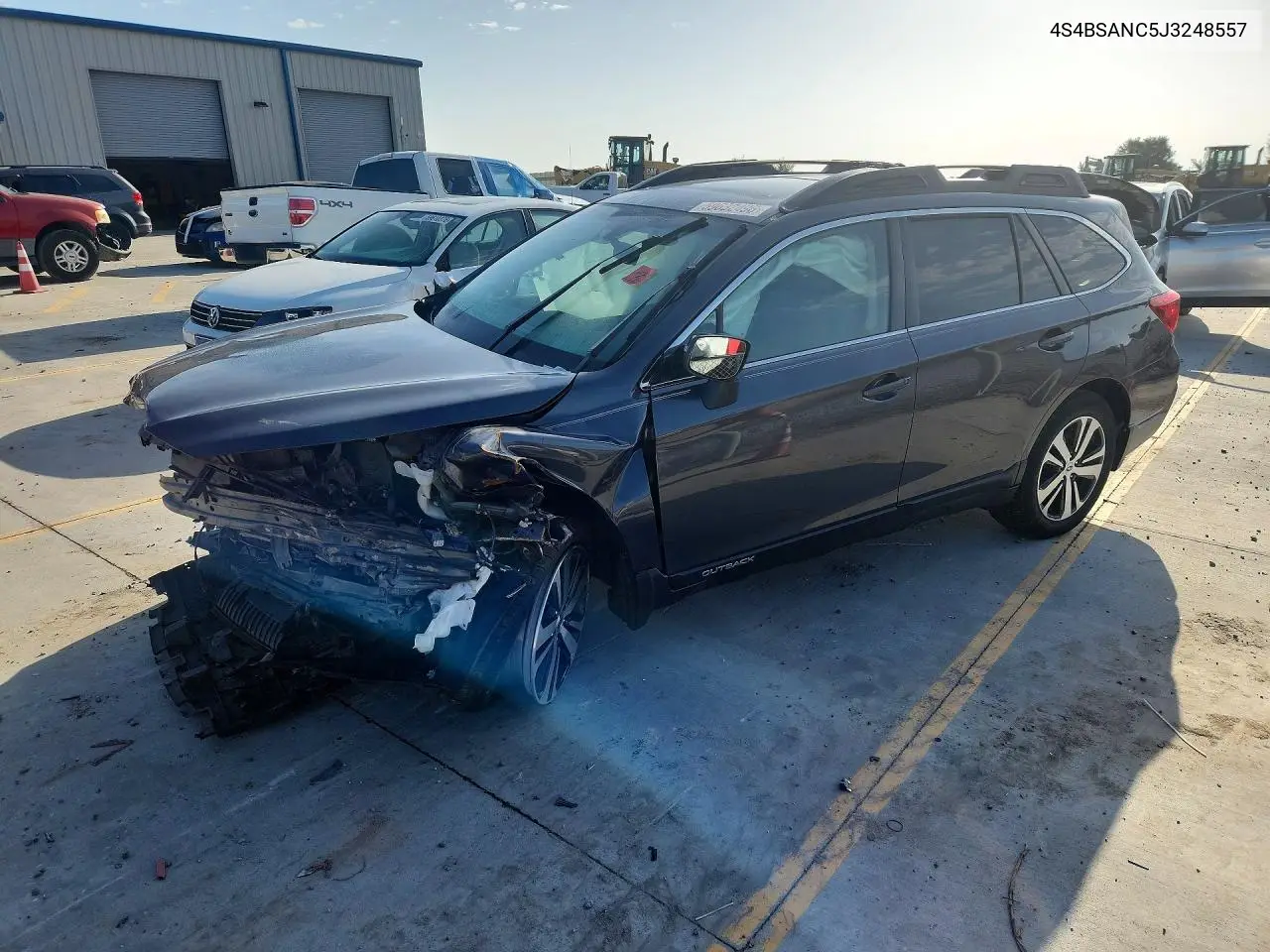 2018 Subaru Outback 2.5I Limited VIN: 4S4BSANC5J3248557 Lot: 59632496