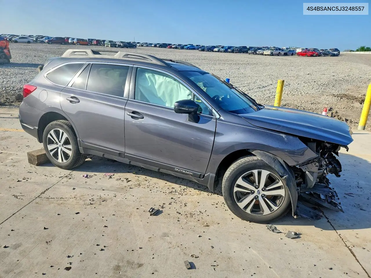 2018 Subaru Outback 2.5I Limited VIN: 4S4BSANC5J3248557 Lot: 59632496