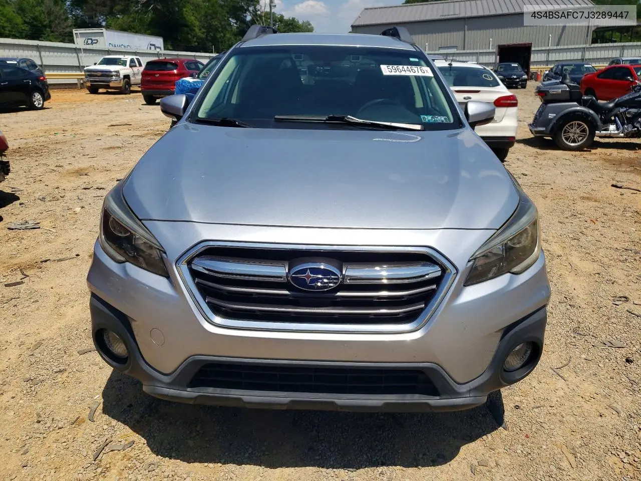 2018 Subaru Outback 2.5I Premium VIN: 4S4BSAFC7J3289447 Lot: 59644676