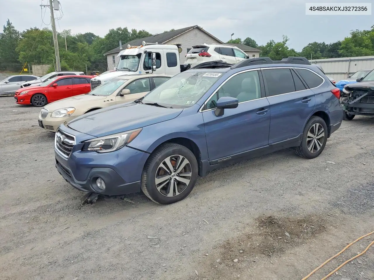 2018 Subaru Outback 2.5I Limited VIN: 4S4BSAKCXJ3272356 Lot: 60260456
