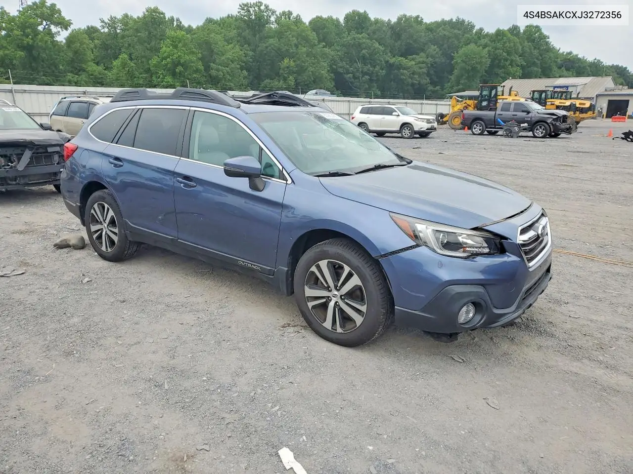 2018 Subaru Outback 2.5I Limited VIN: 4S4BSAKCXJ3272356 Lot: 60260456