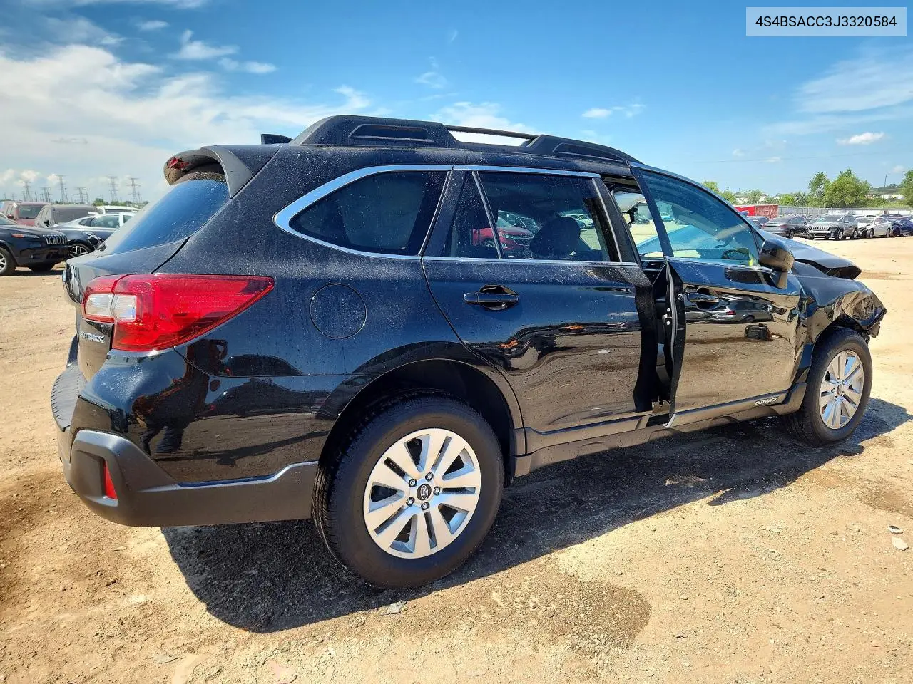 2018 Subaru Outback 2.5I Premium VIN: 4S4BSACC3J3320584 Lot: 60417716