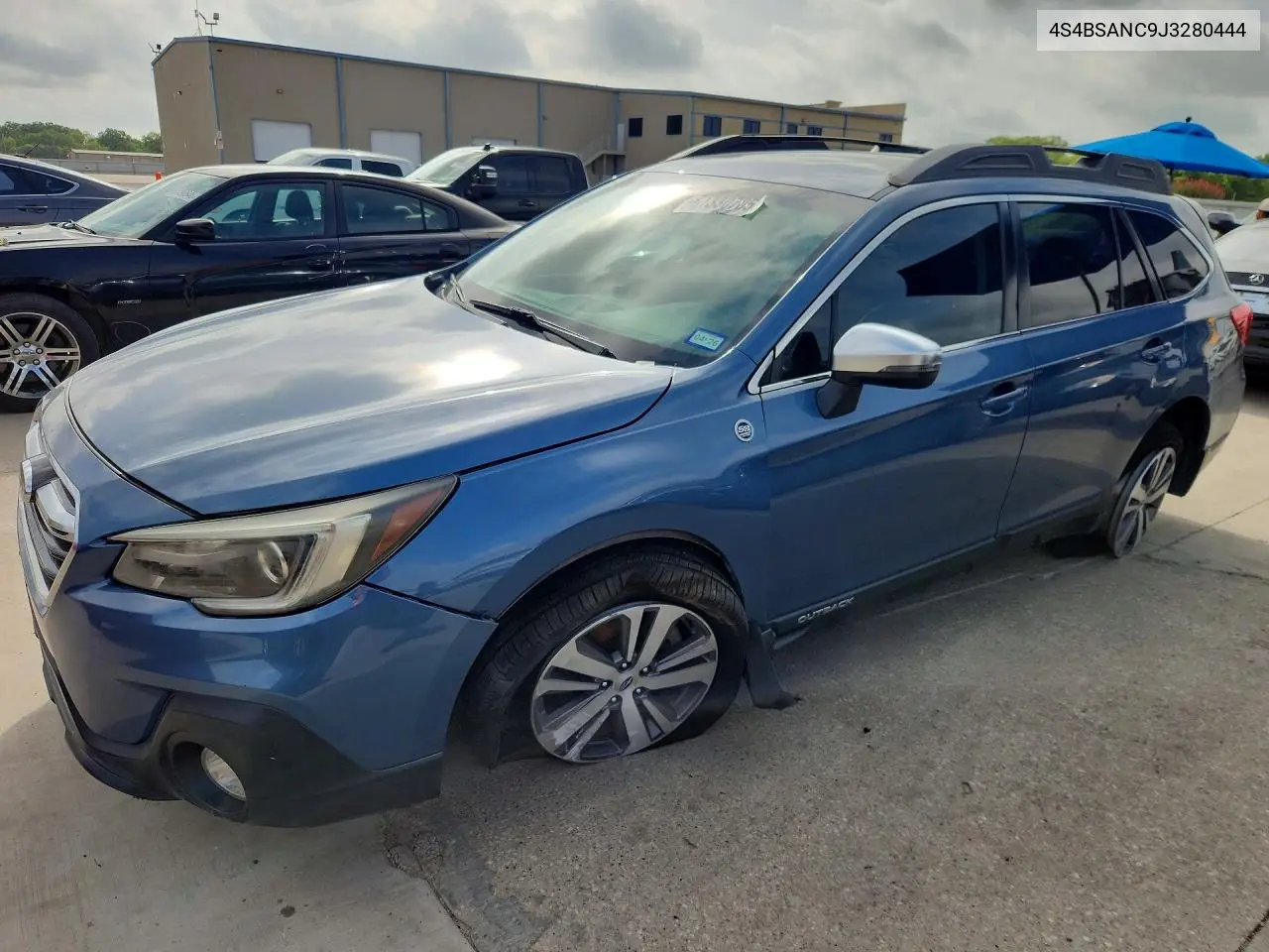2018 Subaru Outback 2.5I Limited VIN: 4S4BSANC9J3280444 Lot: 61330706