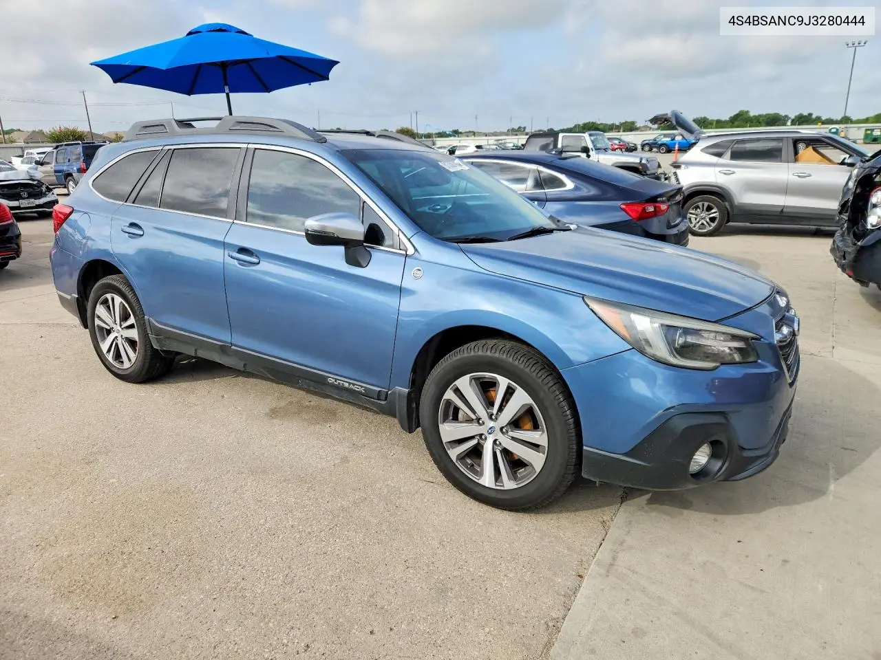 2018 Subaru Outback 2.5I Limited VIN: 4S4BSANC9J3280444 Lot: 61330706