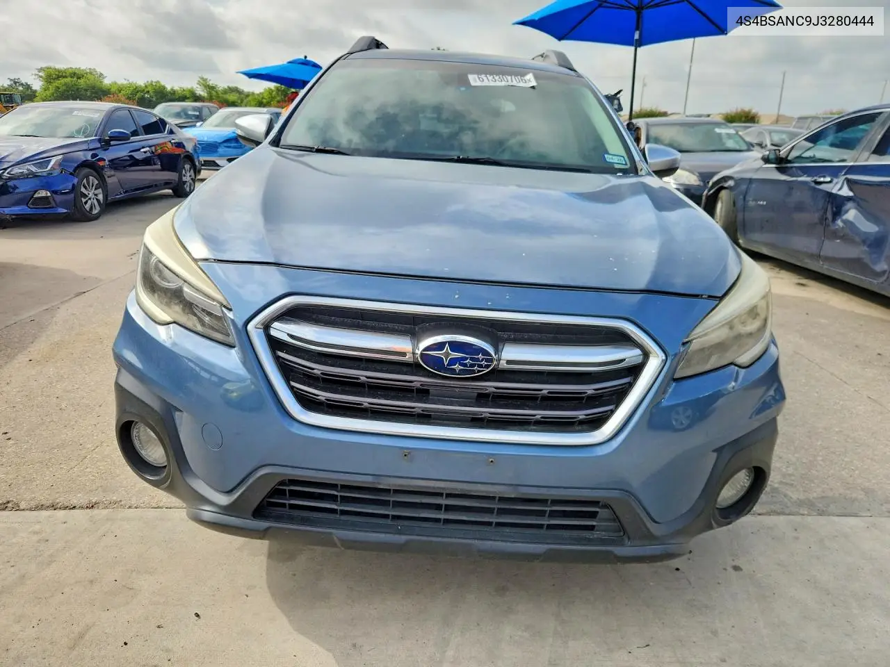 2018 Subaru Outback 2.5I Limited VIN: 4S4BSANC9J3280444 Lot: 61330706