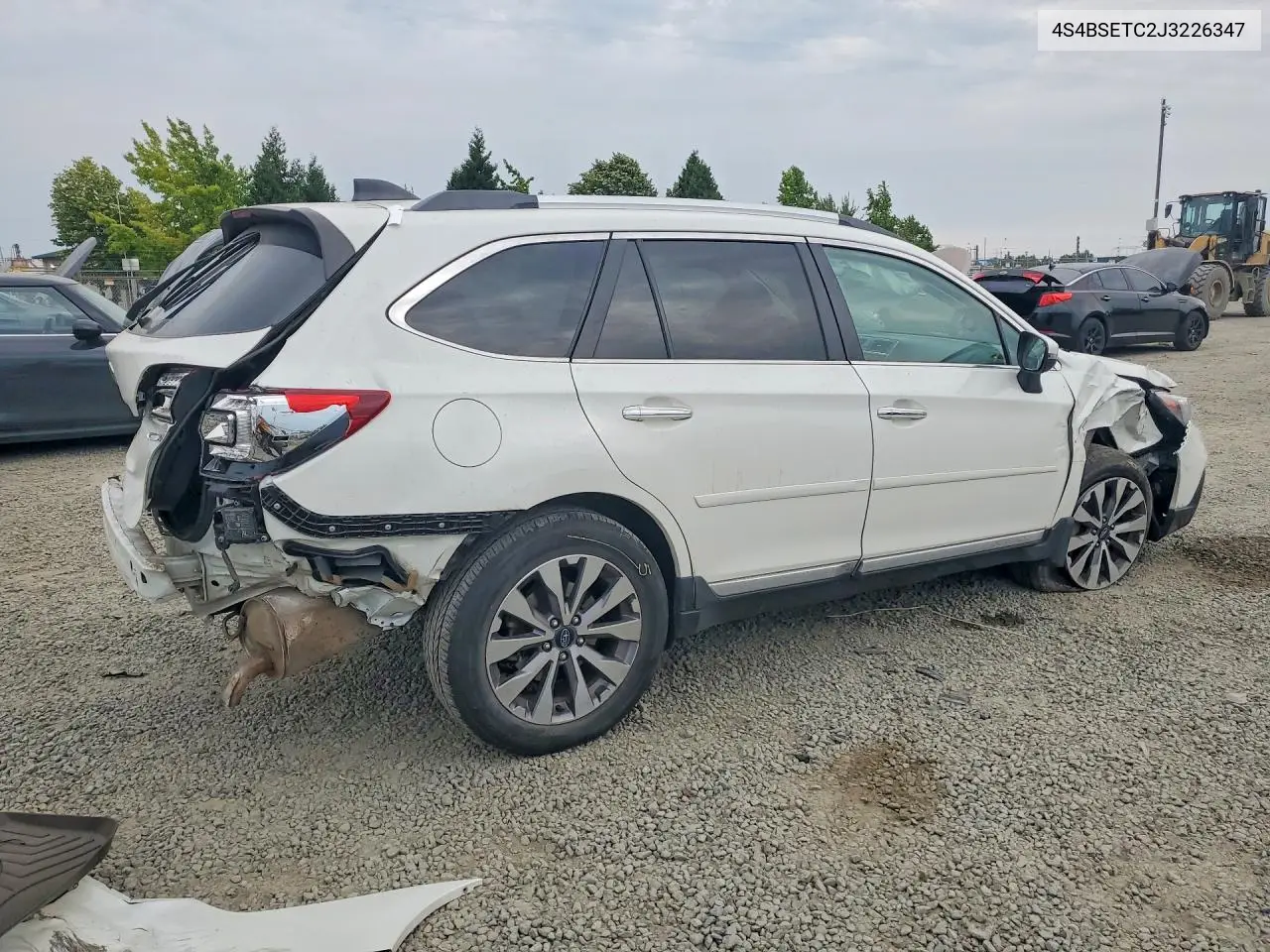 2018 Subaru Outback Touring VIN: 4S4BSETC2J3226347 Lot: 61360386