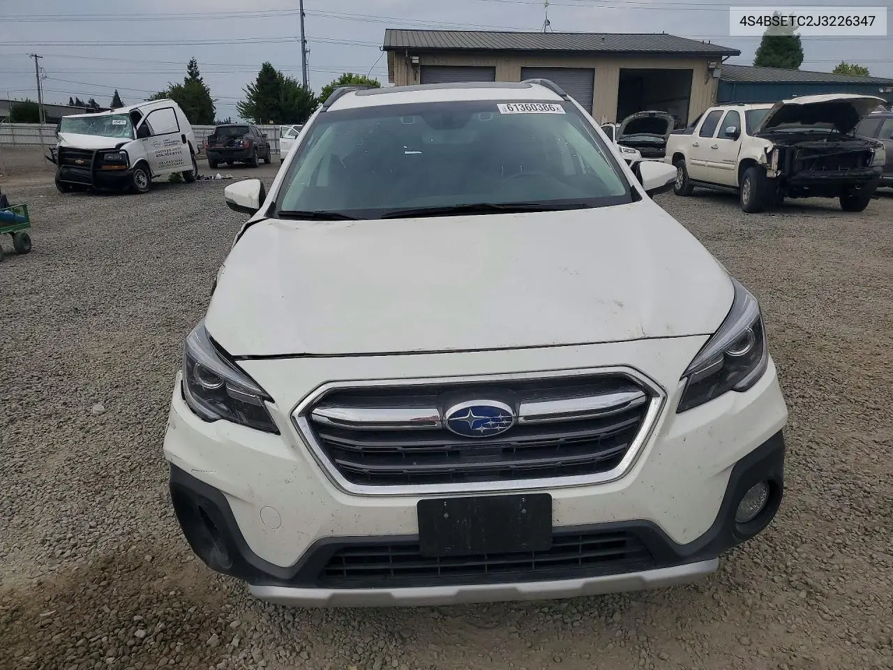 2018 Subaru Outback Touring VIN: 4S4BSETC2J3226347 Lot: 61360386