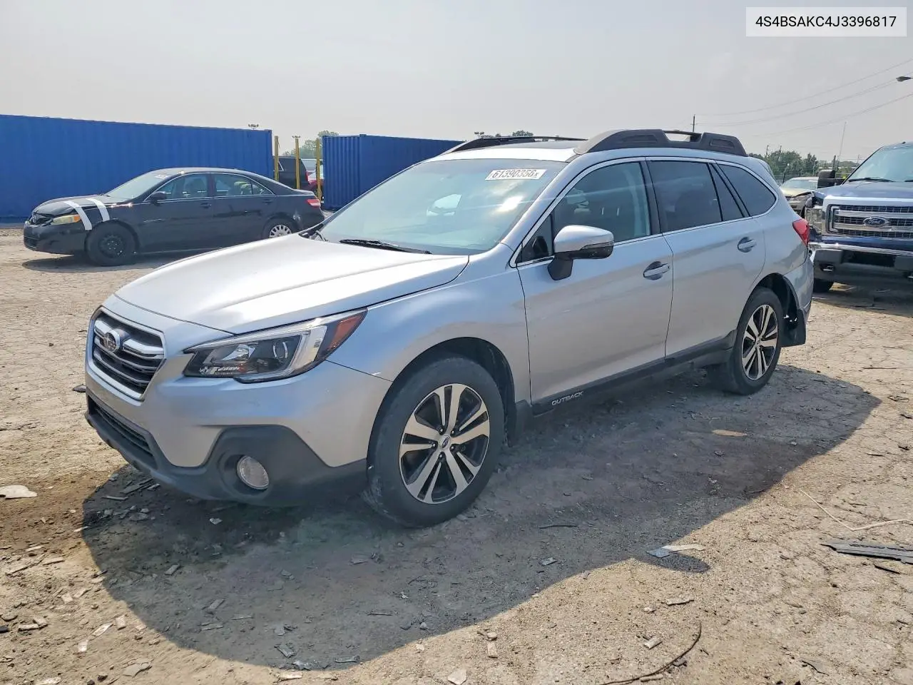 2018 Subaru Outback 2.5I Limited VIN: 4S4BSAKC4J3396817 Lot: 61390356
