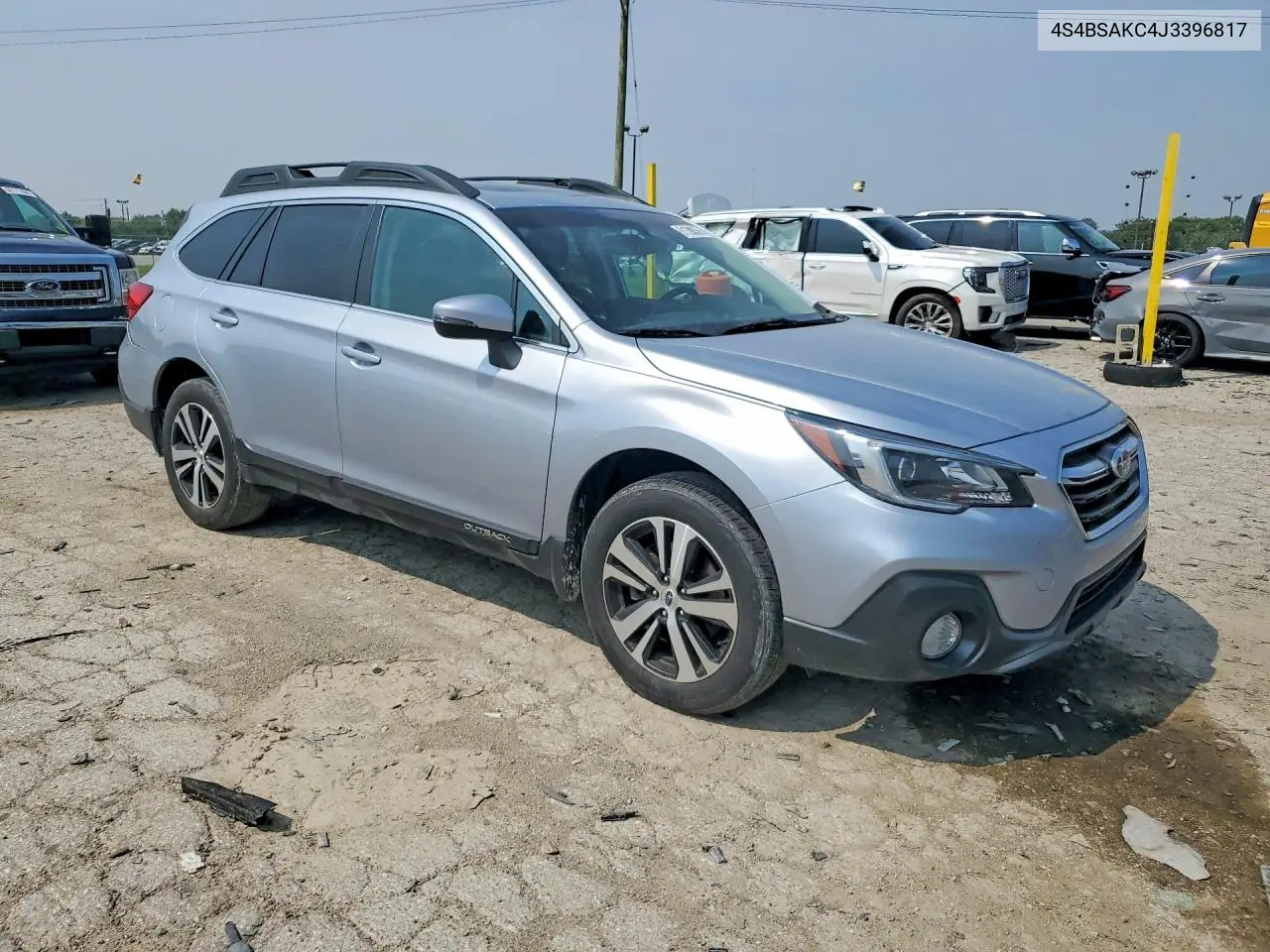 2018 Subaru Outback 2.5I Limited VIN: 4S4BSAKC4J3396817 Lot: 61390356
