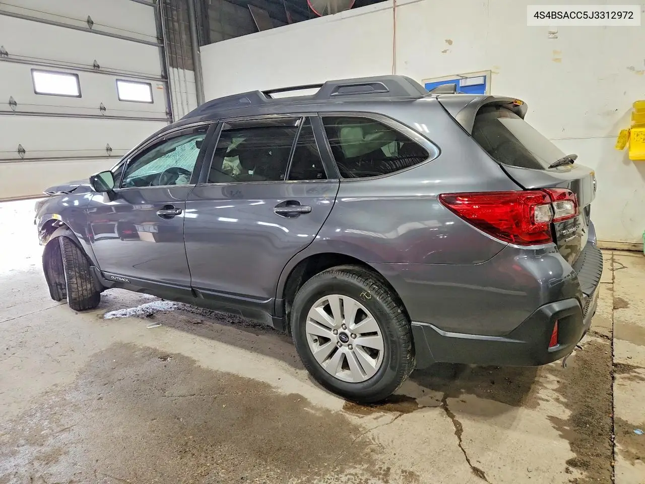 2018 Subaru Outback 2.5I Premium VIN: 4S4BSACC5J3312972 Lot: 61422506