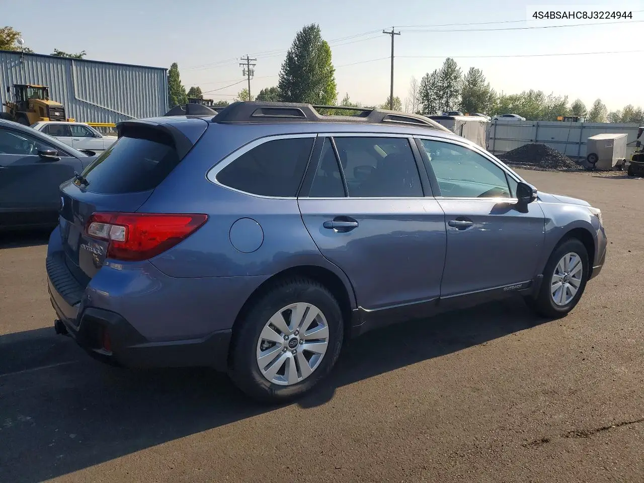 2018 Subaru Outback 2.5I Premium VIN: 4S4BSAHC8J3224944 Lot: 61553716