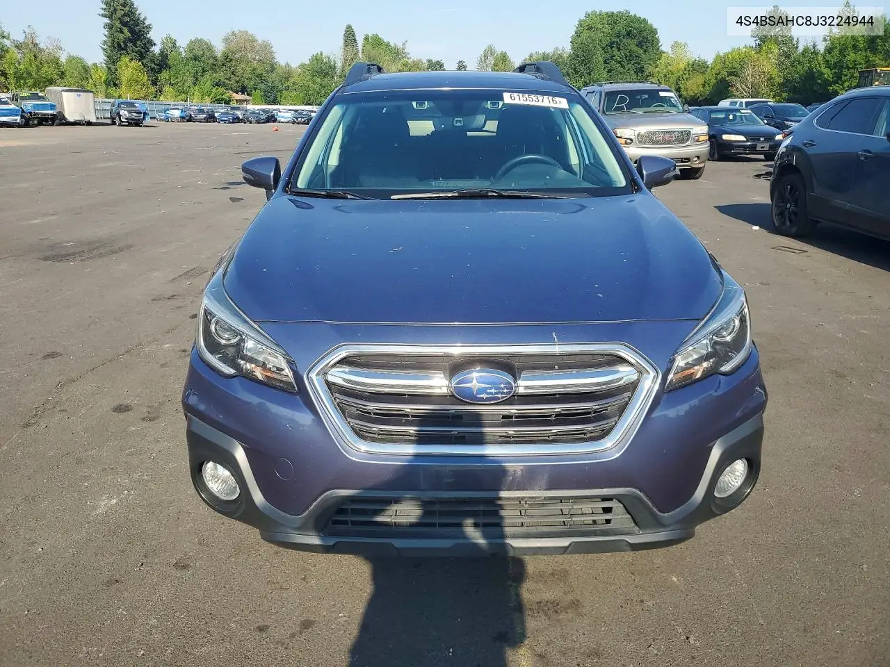 2018 Subaru Outback 2.5I Premium VIN: 4S4BSAHC8J3224944 Lot: 61553716