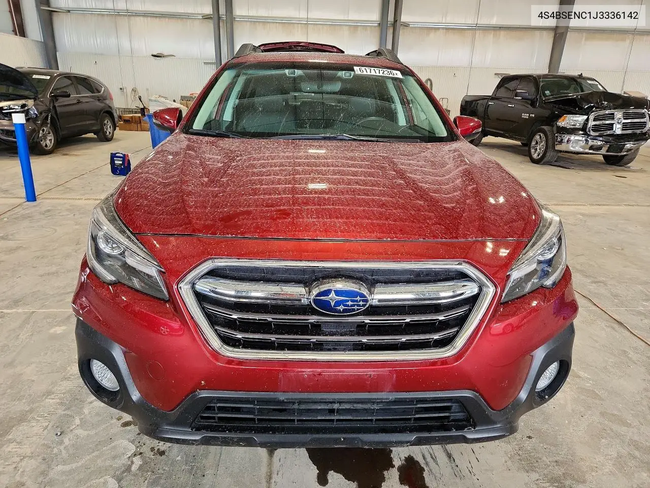 2018 Subaru Outback 3.6R Limited VIN: 4S4BSENC1J3336142 Lot: 61717236