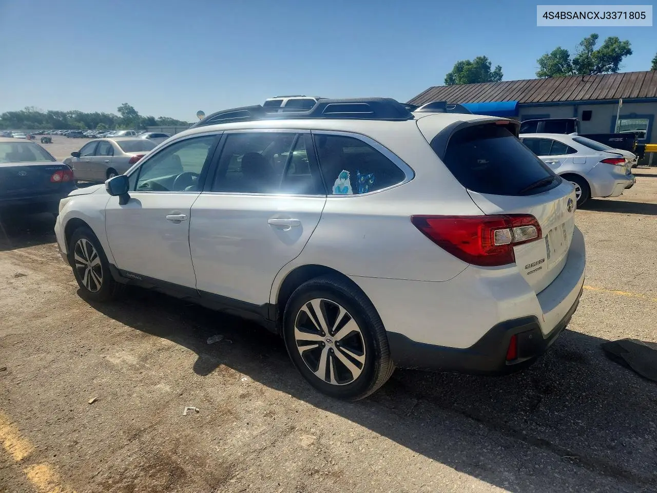 2018 Subaru Outback 2.5I Limited VIN: 4S4BSANCXJ3371805 Lot: 61848356