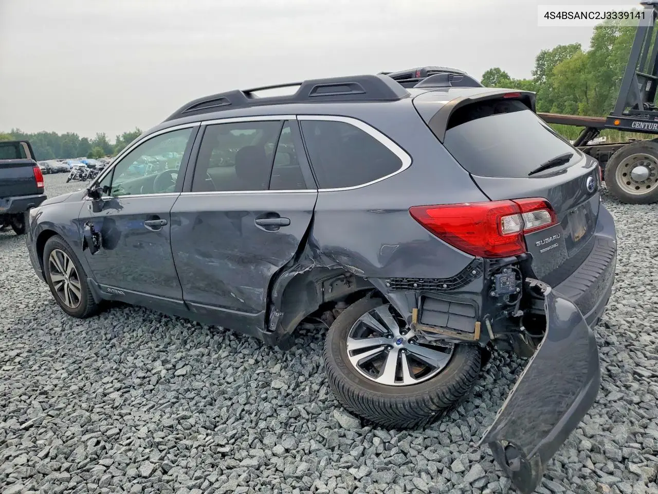 2018 Subaru Outback 2.5I Limited VIN: 4S4BSANC2J3339141 Lot: 61875026