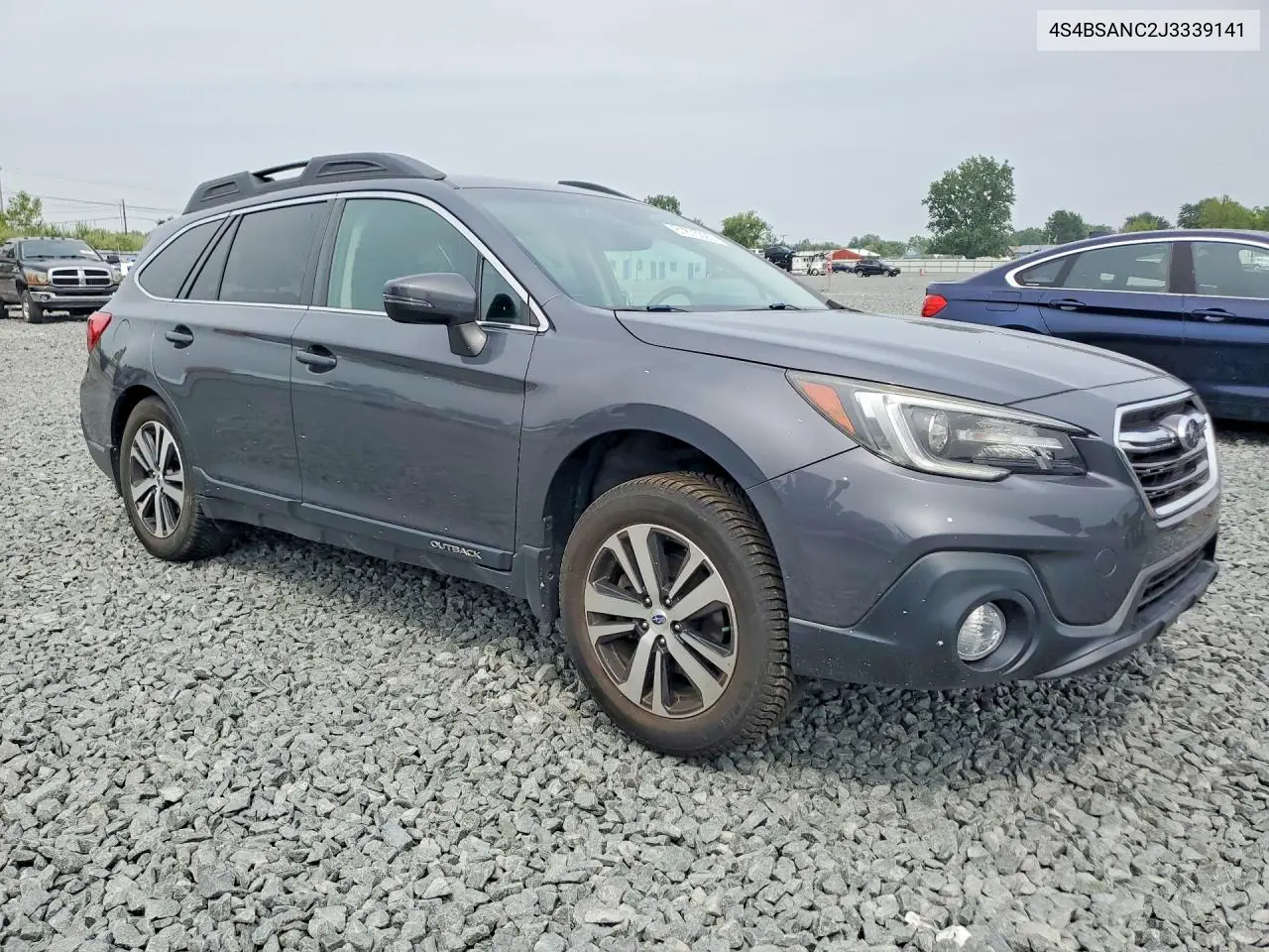 2018 Subaru Outback 2.5I Limited VIN: 4S4BSANC2J3339141 Lot: 61875026
