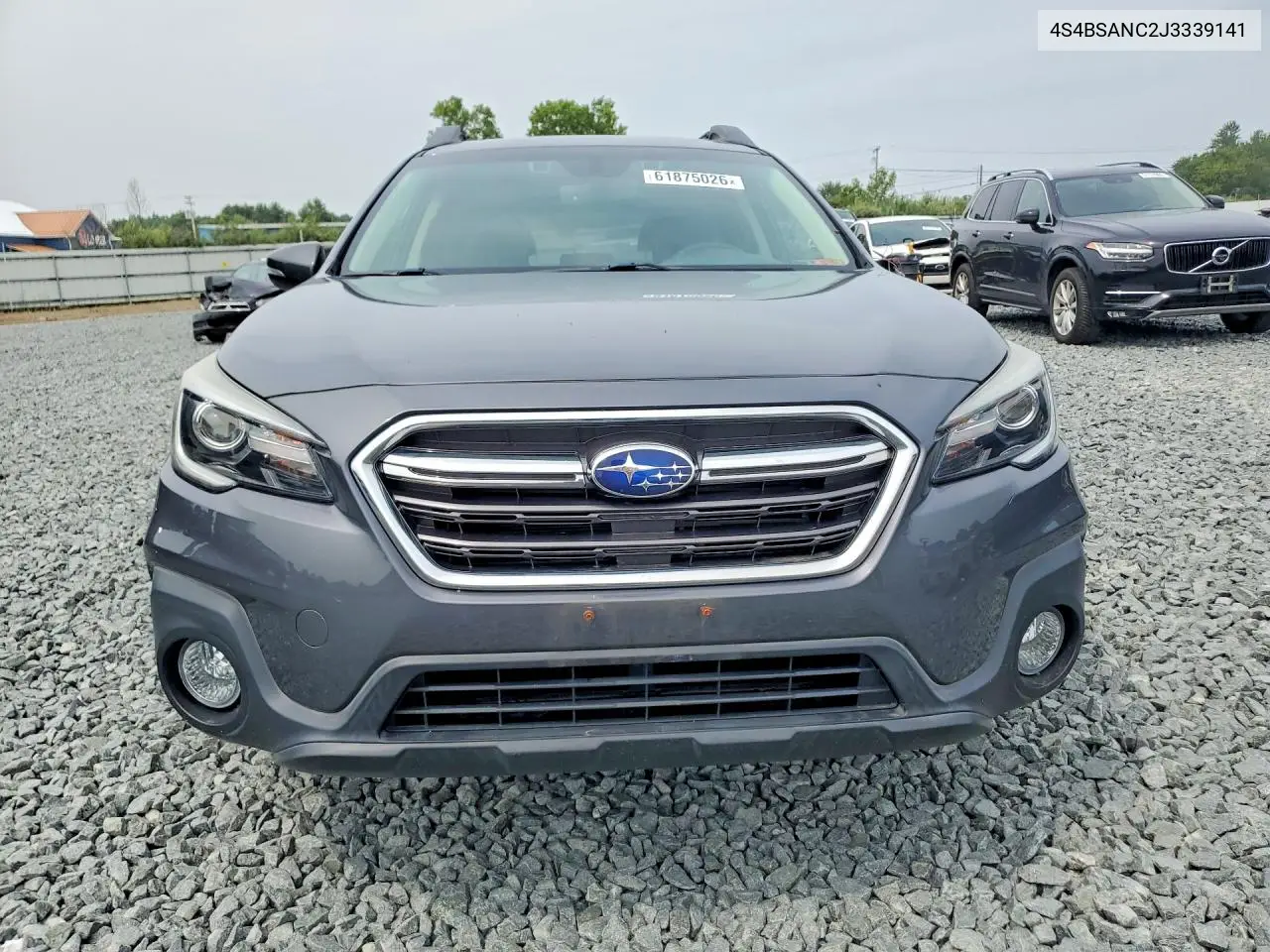 2018 Subaru Outback 2.5I Limited VIN: 4S4BSANC2J3339141 Lot: 61875026