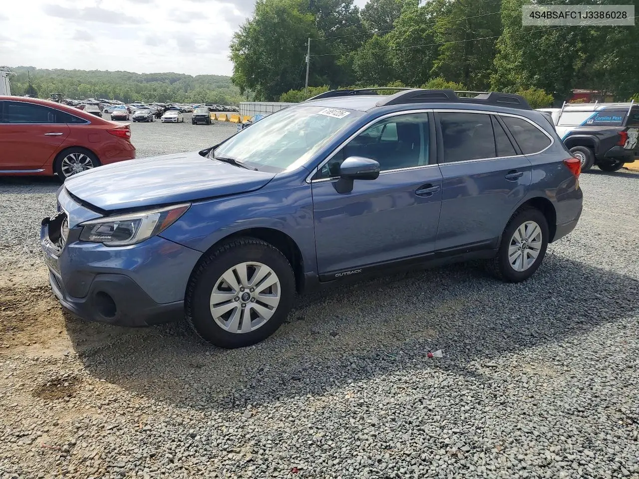 4S4BSAFC1J3386028 2018 Subaru Outback 2.5I Premium