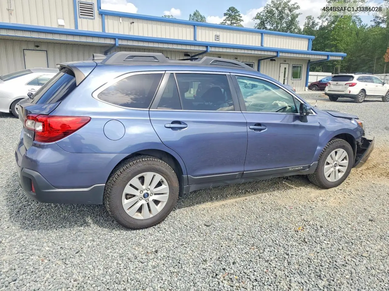 4S4BSAFC1J3386028 2018 Subaru Outback 2.5I Premium