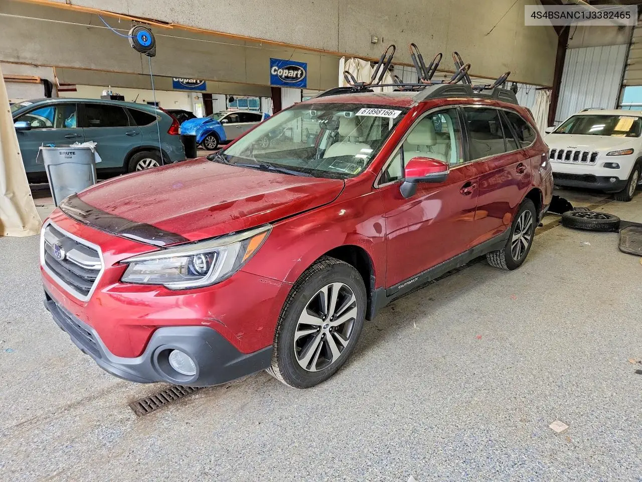 2018 Subaru Outback 2.5I Limited VIN: 4S4BSANC1J3382465 Lot: 61898166