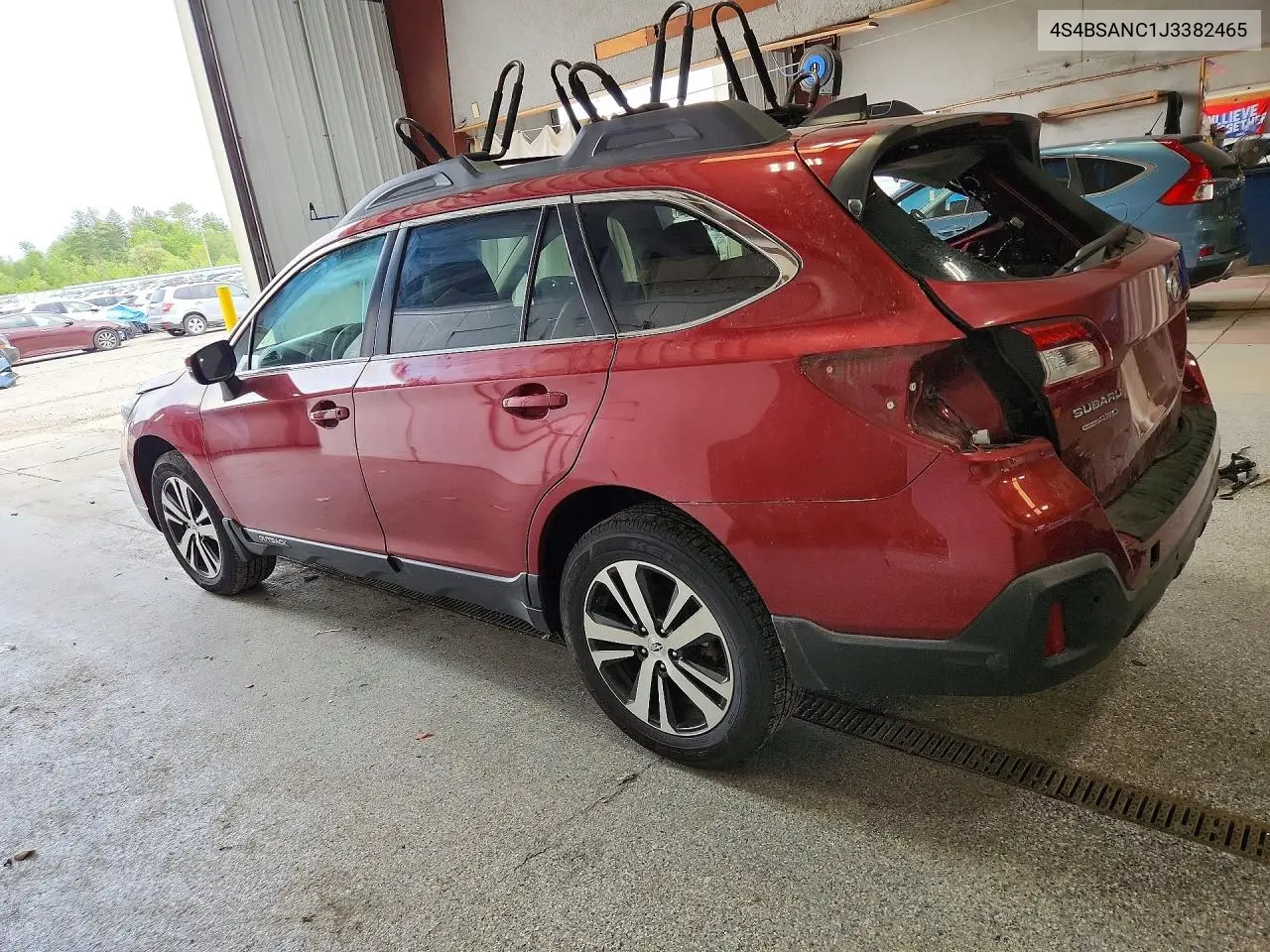 2018 Subaru Outback 2.5I Limited VIN: 4S4BSANC1J3382465 Lot: 61898166