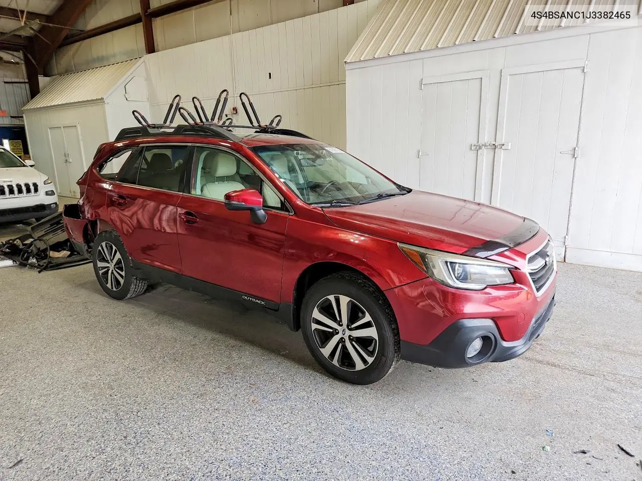 2018 Subaru Outback 2.5I Limited VIN: 4S4BSANC1J3382465 Lot: 61898166