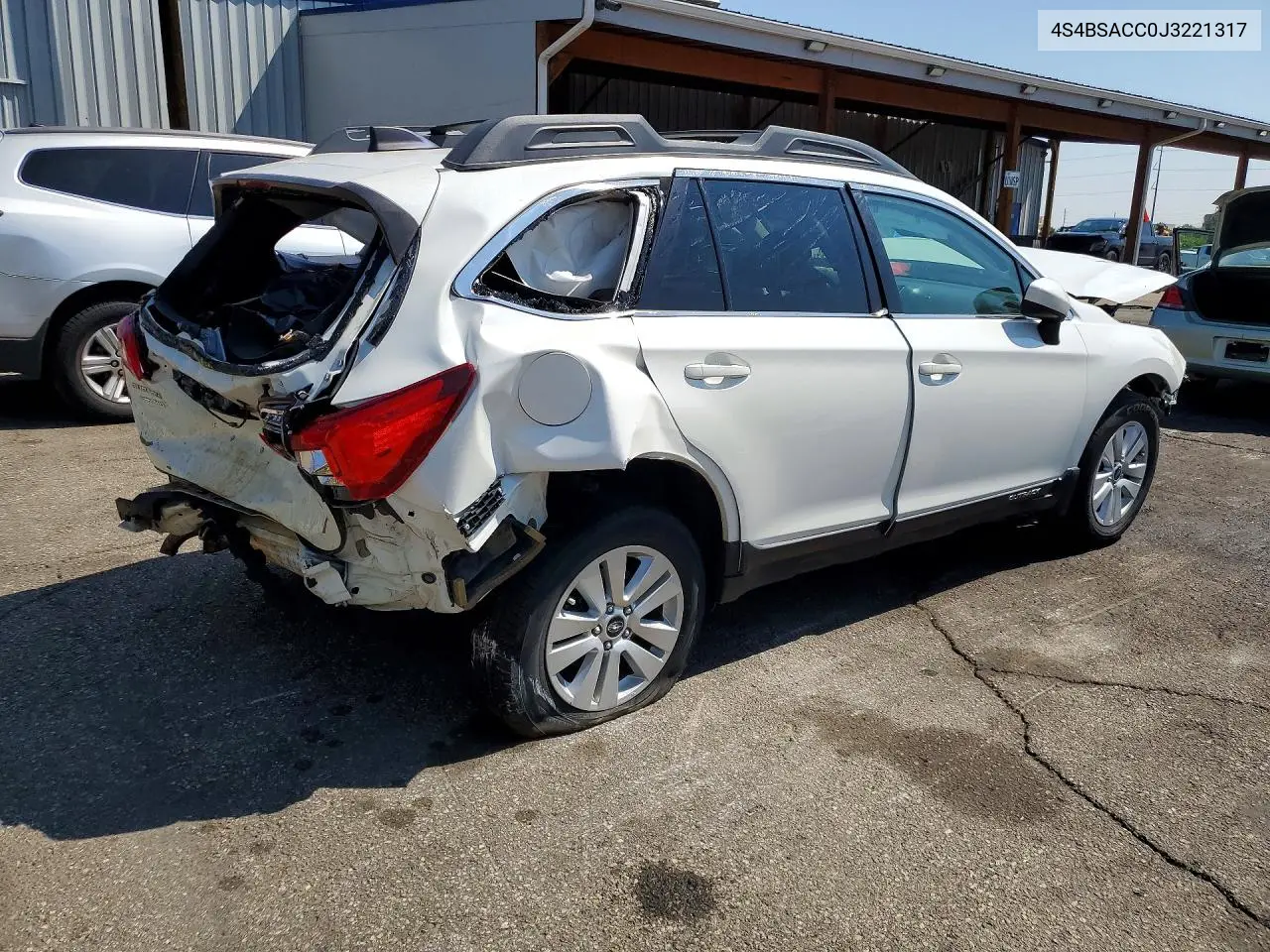 4S4BSACC0J3221317 2018 Subaru Outback 2.5I Premium